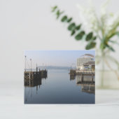 Reflections Cardiff Bay Postkarte (Stehend Vorderseite)