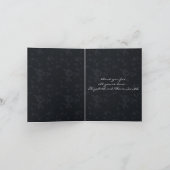 Reflections Gothic Fantasy Wedding Vielen Dank Dankeskarte (Innenseite)