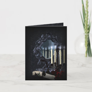 Reflections Gothic Fantasy Wedding Vielen Dank Dankeskarte