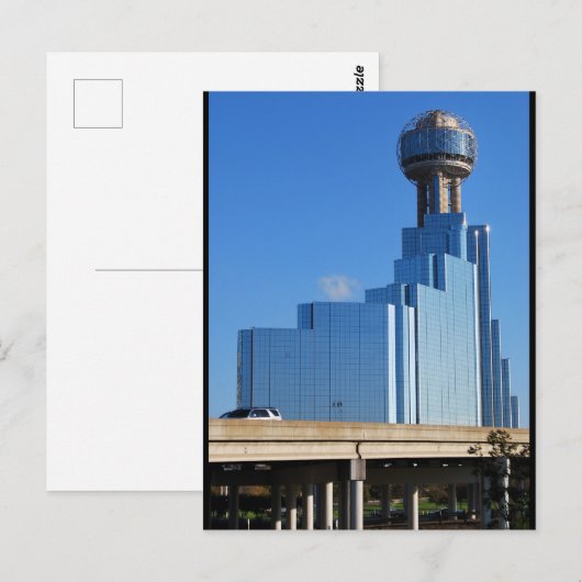 Reflections of Dallas Postkarte (Vorne/Hinten)