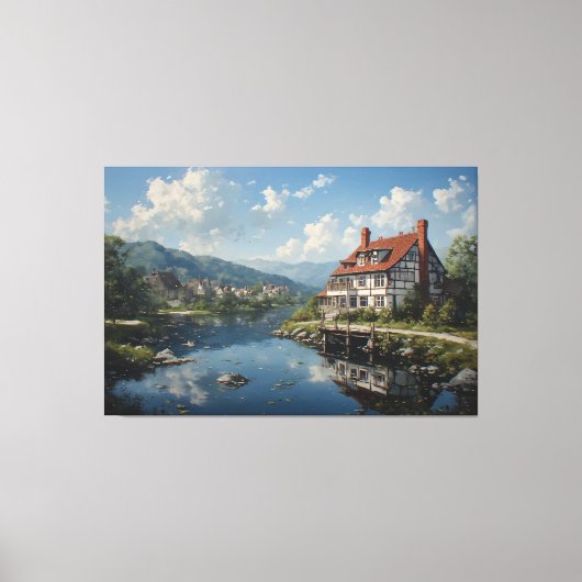 Reflections of Silence Leinwanddruck (Vorderseite)