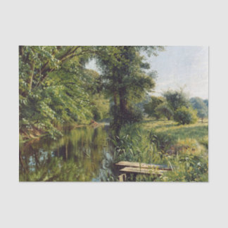 Reflections of Spring by Peder Mork Monsted Seidenpapier