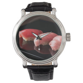 Reflections of Toro – Minimal Sushi Watch Armbanduhr