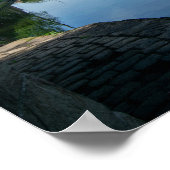 Reflections on the Canal, Wakefield Poster (Ecke)