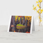 Reflections, Sand Lake, Algoma | Lawren Harris | Karte (Gelbe Blume)