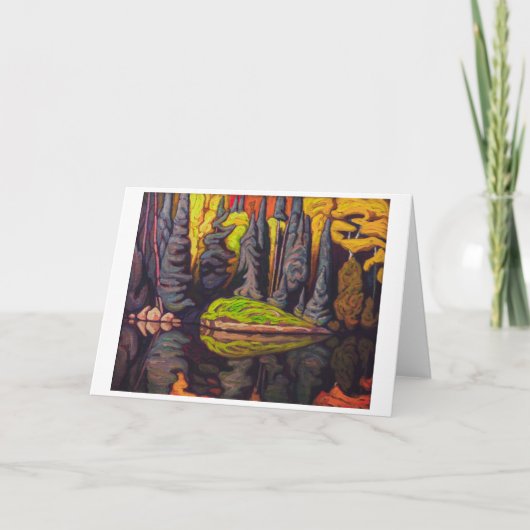 Reflections, Sand Lake, Algoma | Lawren Harris | Karte (Vorderseite)