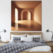 Reflective Arch Space Leinwanddruck (Insitu (Schlafzimmer))