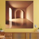 Reflective Arch Space Leinwanddruck (Insitu (Wohnzimmer))