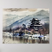 Reflective Castle Poster (Vorne)