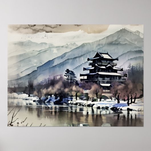 Reflective Castle Poster (Vorne)