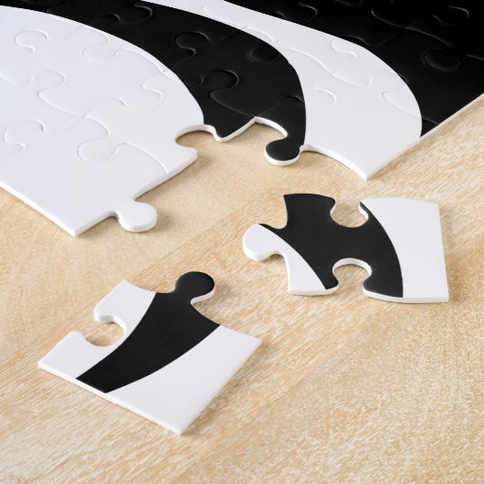 Reflective Deko Mod Woman Puzzle (Seite)