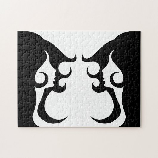 Reflective Deko Mod Woman Puzzle (Horizontal)