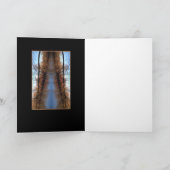 Reflective Lake Shore Card Karte (Innenseite)