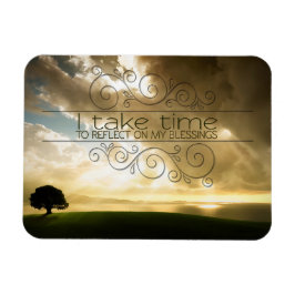 "Reflektieren auf Segnungen" Motivation Affirmatio Magnet