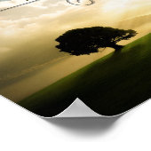 "Reflektieren auf Segnungen" Motivation Affirmatio Poster (Ecke)