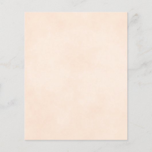 Reflektieren der Peach-Rose-HAUSHALT für Hochzeits (Rückseite)