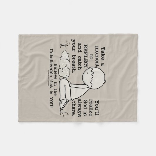 reflektieren fleecedecke (Vorderseite (Horizontal))