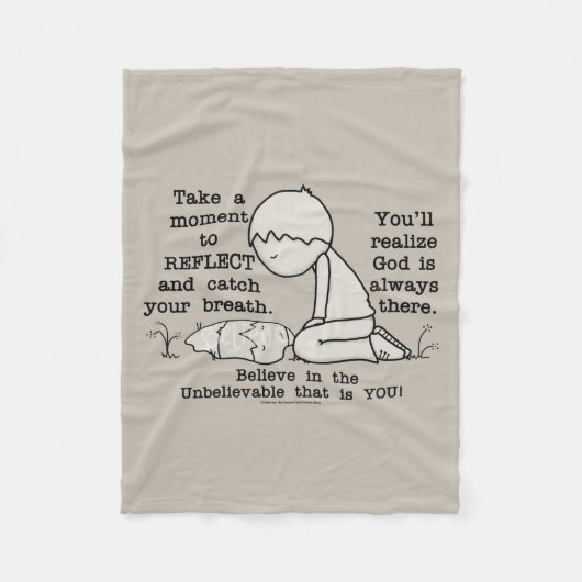 reflektieren fleecedecke (Vorderseite)