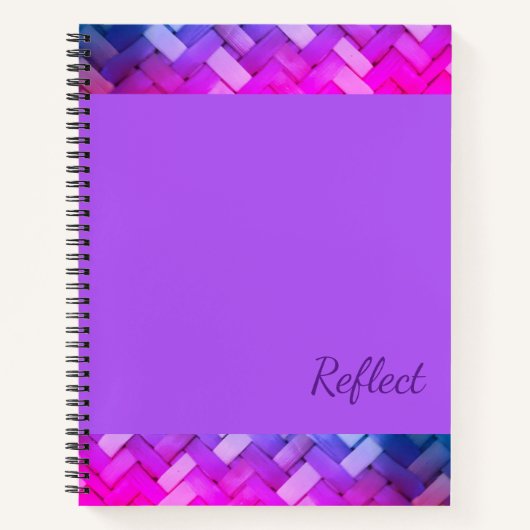 reflektieren notizblock (Vorderseite)