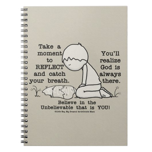 reflektieren notizblock (Vorderseite)