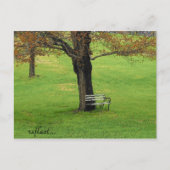 reflektieren postkarte (Vorderseite)