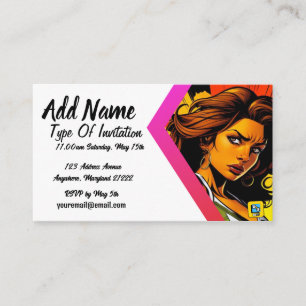 Reflektieren Sie die Einladung für sie