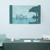 Reflektieren Sie einfach Banner (Messeveranstaltung)