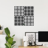 Reflektieren Sie Gitter Poster (Heimbüro)