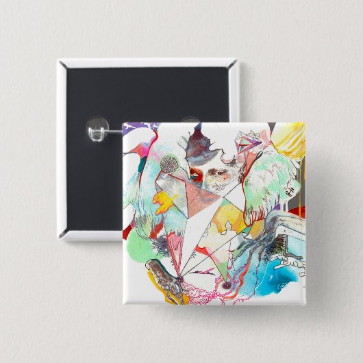 REFLEKTIEREN SIE KNÖPFE BUTTON (Vorne & Hinten)