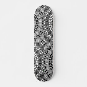 Reflektieren Sie Mandala-Gitter Skateboard