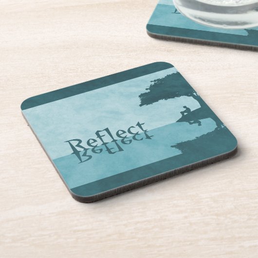 Reflektieren Sie nur Cork Untersetzer (Linke Seite)