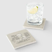 reflektieren steinuntersetzer (Seitenansicht)