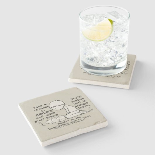 reflektieren steinuntersetzer (Seitenansicht)