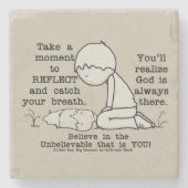 reflektieren steinuntersetzer (Vorderseite)