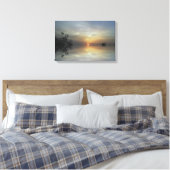Reflektieren von Sonnenschein-Leinwand Leinwanddruck (Insitu (Schlafzimmer))