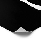 Reflektierende Deco-Mod-Frau Poster (Ecke)
