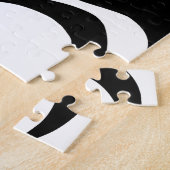 Reflektierende Deco Mod Frau Puzzle (Seite)