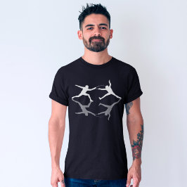 Reflektierende Fencer treffen Sportliebhaber T-Shirt