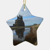 Reflektierende Geschichte Keramikornament (Links)