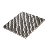 Reflektierende Kohlenstoff-Faser gemasert Fliese (Seite)