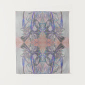 Reflektierende Lilies Tapestry (klein - Detail) Wandteppich (Vorderseite)