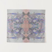 Reflektierende Lilies Tapestry (klein - Detail) Wandteppich (Vorderseite (Horizontal))