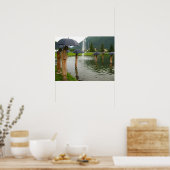 reflektierende Meditation! Poster (Küche)