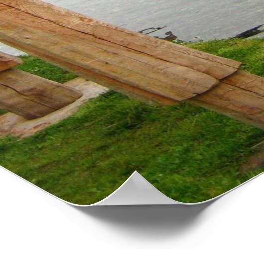 reflektierende Meditation! Poster (Ecke)