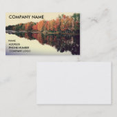 Reflektierende See-Visitenkarten Visitenkarte (Vorne/Hinten)