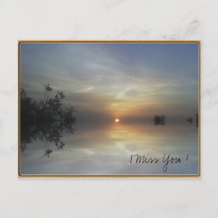 Reflektierende Sonne Postkarte