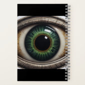 Reflektierender Blick Notizblock (Rückseite)