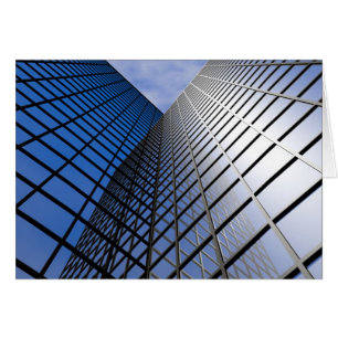 Reflektierender Büroblock