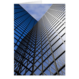 Reflektierender Büroblock