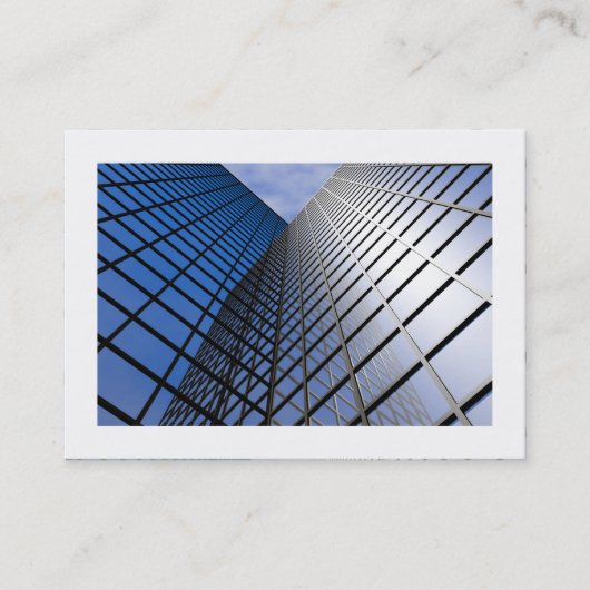 Reflektierender Büroblock (begrenzt) Visitenkarte (Vorderseite)